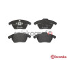 Klocki hamulcowe (przód) BREMBO P 61 076 | CITROËN,PEUGEOT (1609987980,1611457880,1617274580,425260,425323)