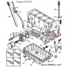 Miska oleju METALCAUCHO MC-5398 | PEUGEOT/CITROEN 2.0HDi/1.9D /ALUMINIOWA/Z AC/  (0301K2)