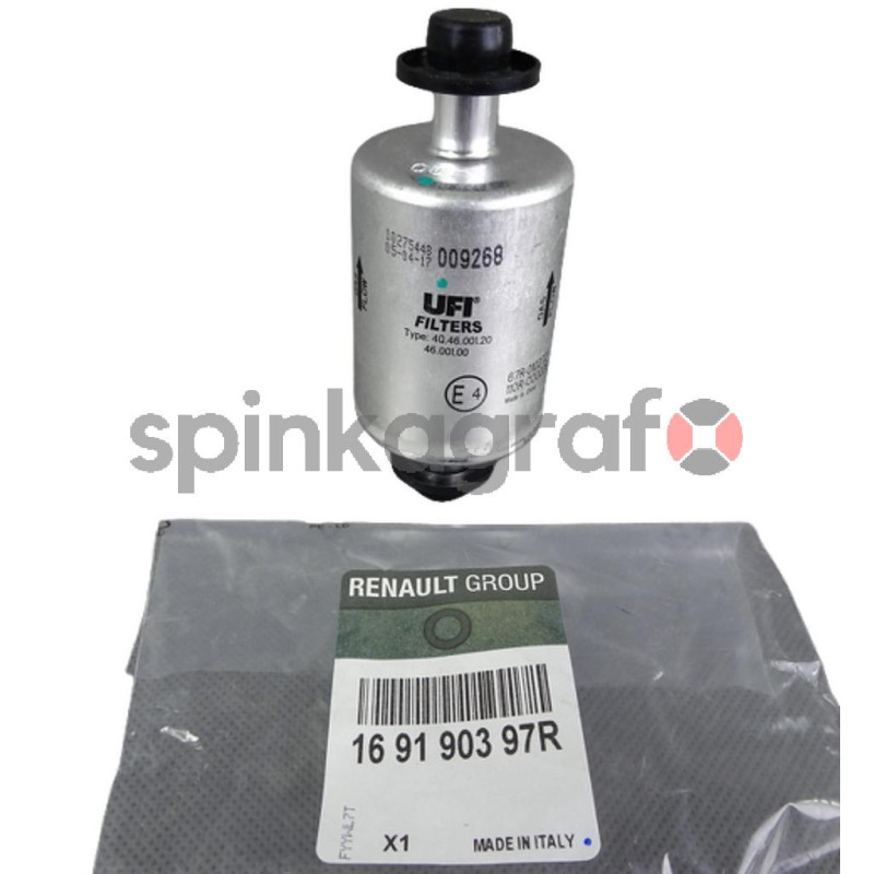 Filtr LPG RENAULT 169190397R | RENAULT MEGANE III,SCENIC III
