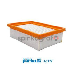 Filtr powietrza PURFLUX A3177 | DACIA,MITSUBISHI,NISSAN,RENAULT 1654600Q4J,165464877R,MQ000138