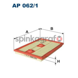 Filtr powietrza FILTRON AP 062/1 | AUDI,SEAT,SKODA,VW (04E129620)