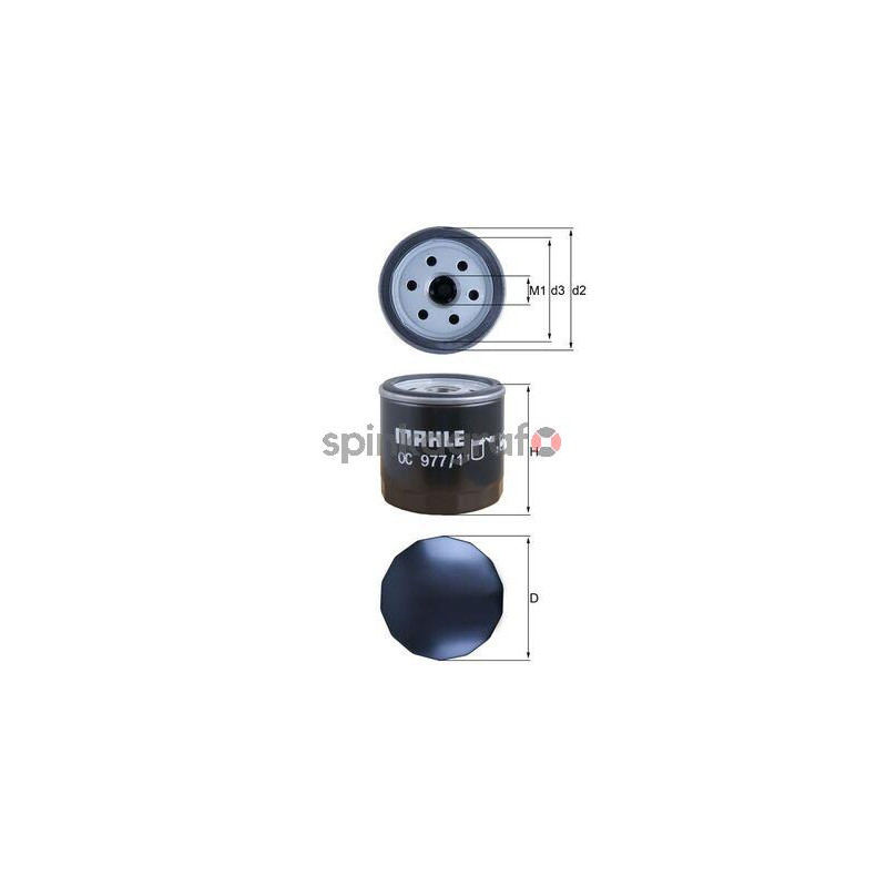 Filtr oleju KNECHT OC977/1 Filtr oleju KNECHT OC977/1