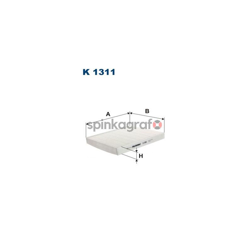 Filtr kabiny FILTRON K 1311 | AUDI,CUPRA,MAN,SEAT,SKODA (5Q0819644,5Q0819644A) Filtr kabiny FILTRON K 1311 | AUDI,CUPRA,MAN,SEAT,SKODA (5Q0819644,5Q0819644A)