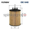 Filtr oleju FILTRON OE 648 | OPEL,SUZUKI (650307,650311,90530260,90543378,9192425)