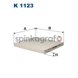 Filtr kabiny FILTRON K 1123 | TOYOTA (87139YZZ07,8856802030,8856802030PP)