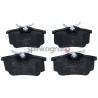 Klocki hamulcowe (przód) TRW GDB1330 | RENAULT MEGANE II, CLIO III,ESPACE III,CITROEN C3 II, C4, PEUGEOT  307, 308 (440661332R) 