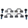 Klocki hamulcowe (przód) TRW GDB1330 | RENAULT MEGANE II, CLIO III,ESPACE III,CITROEN C3 II, C4, PEUGEOT  307, 308 (440661332R) 