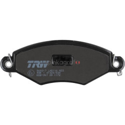Klocki hamulcowe (przód) TRW GDB1361 |  PEUGEOT 206, 306 1.1-1.9D 04.93-