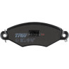 Klocki hamulcowe (przód) TRW GDB1361 |  PEUGEOT 206, 306 1.1-1.9D 04.93-