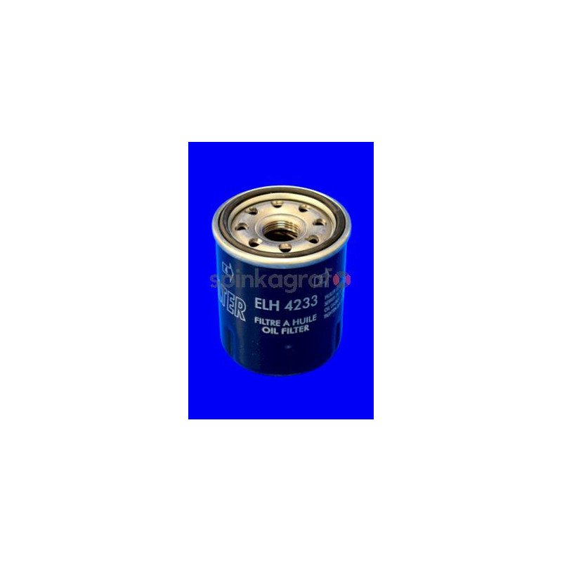 Filtr oleju MECAFILTER ELH4233 | PEUGEOT, CITROËN, NISSAN, VOLVO, MITSUBISHI, FORD, OPEL, MAZDA (1109AC, 1109AE, 1109CG, 1520831 Filtr oleju MECAFILTER ELH4233 | PEUGEOT, CITROËN, NISSAN, VOLVO, MITSUBISHI, FORD, OPEL, MAZDA (1109AC, 1109AE, 1109CG, 1520831
