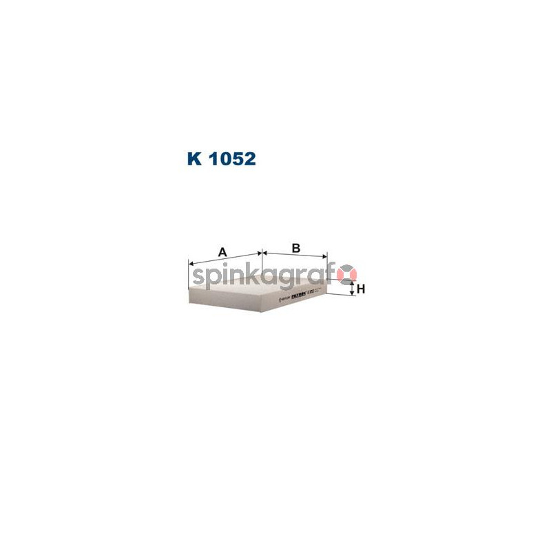 Filtr kabiny FILTRON K 1052 | NISSAN,RENAULT (2789100Q0A,7700424098,B729800QAA) Filtr kabiny FILTRON K 1052 | NISSAN,RENAULT (2789100Q0A,7700424098,B729800QAA)