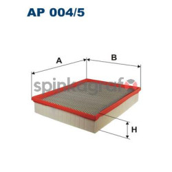 Filtr powietrza FILTRON AP 004/5 | VW (2H0129620,2H0129620B,2H0129620C,2H6129620)