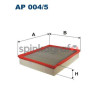 Filtr powietrza FILTRON AP 004/5 | VW (2H0129620,2H0129620B,2H0129620C,2H6129620)