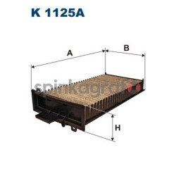 Filtr kabiny FILTRON K 1125A | CITROËN (6447HV)