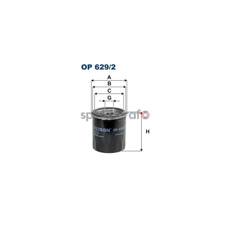 Filtr oleju FILTRON OP 629/2 | FORD,FORD USA,JAGUAR,LAND ROVER,MORGAN (1218846,1250507,1595247,1751529,1S7G6714CA) Filtr oleju FILTRON OP 629/2 | FORD,FORD USA,JAGUAR,LAND ROVER,MORGAN (1218846,1250507,1595247,1751529,1S7G6714CA)