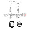 Żarówka samochodowa PHILIPS 12516CP