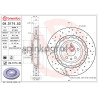 Tarcza hamulcowa ( przód ) BREMBO 09.D174.53 | AUDI 8V0615301D,8V0615301H,8V0615301Q,8V0615301R