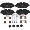 Klocki hamulcowe (przód) TRW GDB1698 | MERCEDES-BENZ,VW (0044206720,0044208320,0054202120,0054205220,0054207020)