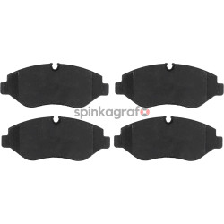 Klocki hamulcowe (przód) TRW GDB1698 | MERCEDES-BENZ,VW (0044206720,0044208320,0054202120,0054205220,0054207020)