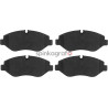 Klocki hamulcowe (przód) TRW GDB1698 | MERCEDES-BENZ,VW (0044206720,0044208320,0054202120,0054205220,0054207020)