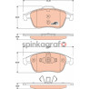 Klocki hamulcowe (przód) TRW GDB1790 | RENAULT GRAND SCENIC II 2009&gt; MEGANE III 2008&gt;