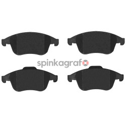 Klocki hamulcowe (przód) TRW GDB1790 | RENAULT GRAND SCENIC II 2009&gt; MEGANE III 2008&gt;