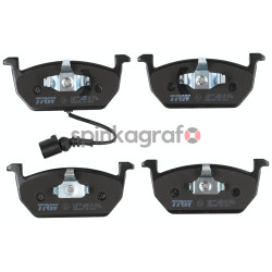 Klocki hamulcowe (przód) TRW GDB2080 | AUDI,SEAT,SKODA,VW (5Q0698151C)