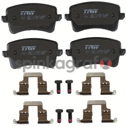 Klocki hamulcowe (przód) TRW GDB2107 | AUDI (8K0698451,8K0698451A)
