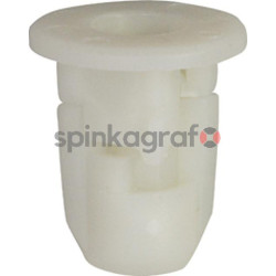 Gniazdo montażowe RESTAGRAF 12679 | mocowanie /spinki/ do aut BMW-MINI SERIE 1 - 3 - 5 - 5 GT - 6 - 7 - X3 Ø wkręt 5 mm - 9 X 9 