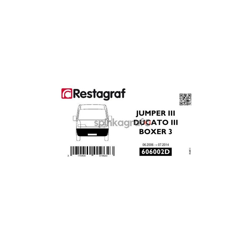 Spinka RESTAGRAF 606002D