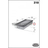 Filtr powietrza MECAFILTER ELP3730 | PEUGEOT 206, CITROEN XSARA, XSARA PICASSO