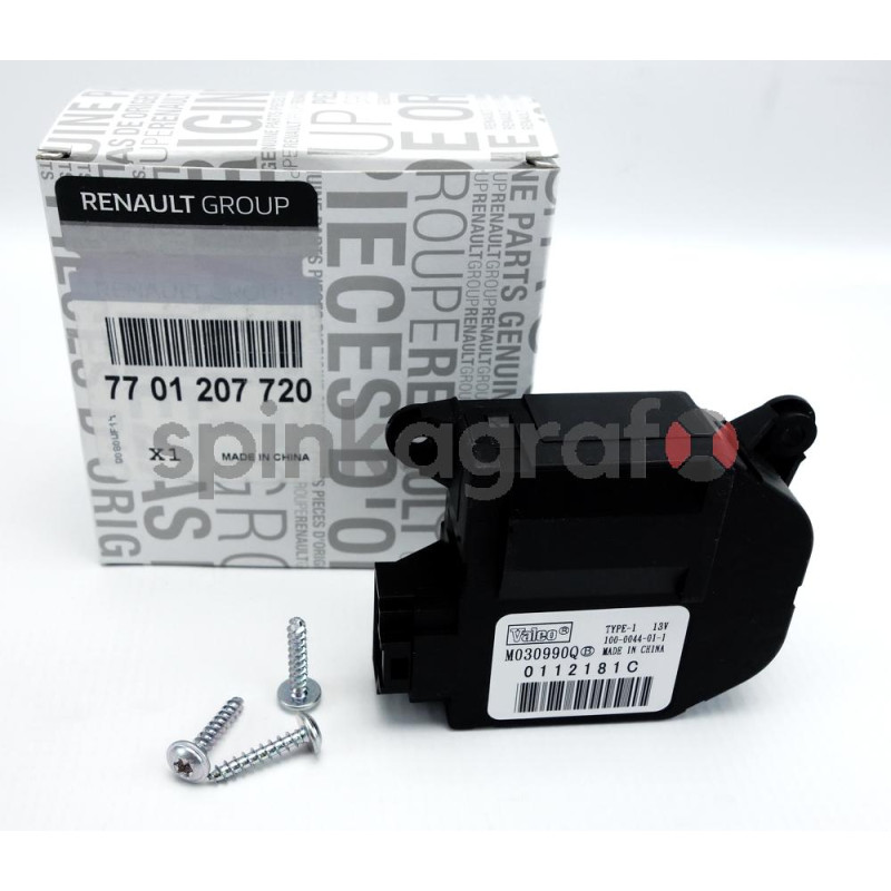Silnik sterowania klapek nawiewu RENAULT 7701207720 Silnik sterowania klapek nawiewu RENAULT 7701207720