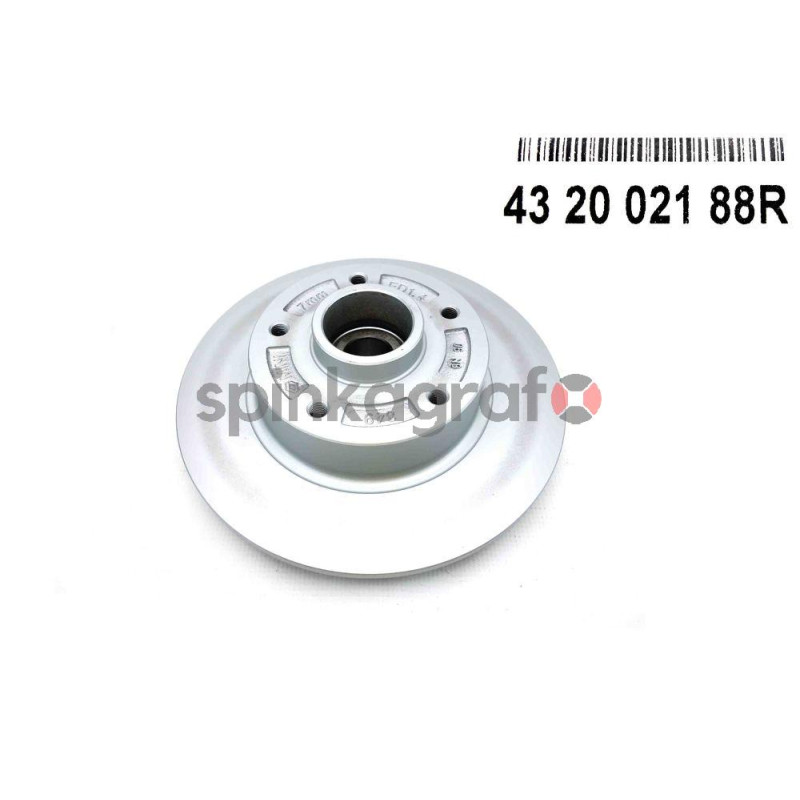 Zestaw tarcz hamulcowych RENAULT 432002188R Zestaw tarcz hamulcowych RENAULT 432002188R
