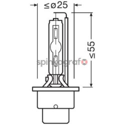 Żarówka samochodowa OSRAM 66240CLC