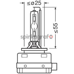 Żarówka samochodowa OSRAM 66140CLC