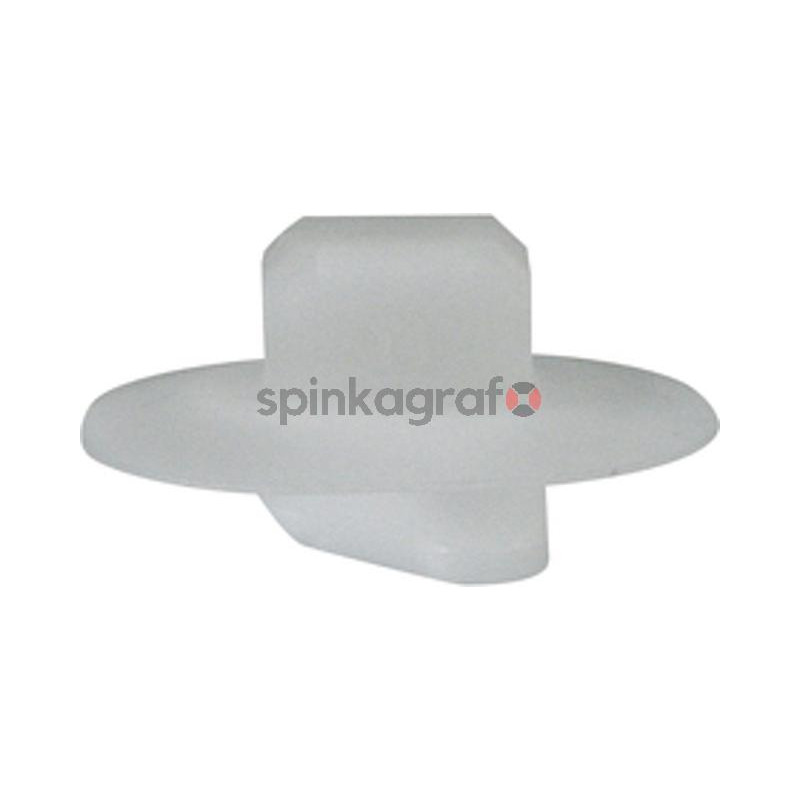 Spinka listwy bocznej RESTAGRAF 1202 | mocowanie /spinki/do aut Renault nadwozie CLIO I - R19 - LAGUNA - SAFRANE 6,2 X 12,2 mm Spinka listwy bocznej RESTAGRAF 1202 | mocowanie /spinki/do aut Renault nadwozie CLIO I - R19 - LAGUNA - SAFRANE 6,2 X 12,2 mm