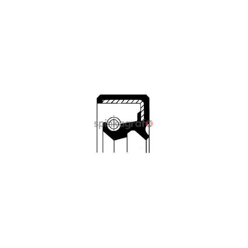 Uszczelniacz wałka sprzęgłowego CORTECO 19034917B | SUZUKI (0928335037,0928335054,71741820)