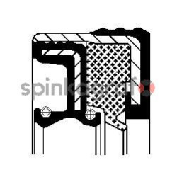 Uszczelniacz wału korbowego CORTECO 12013740B | Uszczelniacz 60x75x16 wału korbowego Dana; Landini; Maschio