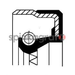Uszczelniacz skrzyni biegów CORTECO 01035820B | AUDI,SEAT,SKODA,VW (0AM301733D,0AM301733H,0AM301733K)