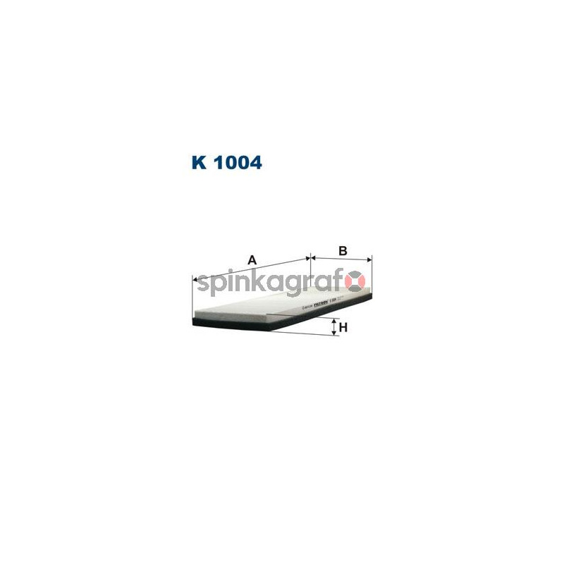 Filtr kabiny FILTRON K 1004 | AUDI,VW (893091400A,893091700,893819439,8A0819439,8A0819439A) Filtr kabiny FILTRON K 1004 | AUDI,VW (893091400A,893091700,893819439,8A0819439,8A0819439A)