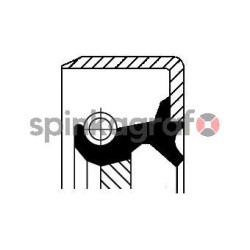 Uszczelniacz skrzyni biegów ZF 0750111469ZF | Uszczelniacz 60x74x10 skrzyni biegów ZF DAF 65, 65 CF, CF 65; MAN G 90, M 2000 M, 