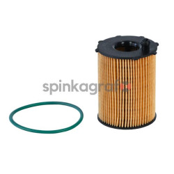 Filtr oleju MECAFILTER ELH4461 | CITROËN,DS,OPEL,PEUGEOT,TOYOTA (1610693780,3646431,93476499,SU001A3092)