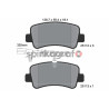 Klocki hamulcowe (przód) TEXTAR 2511201 | NISSAN,OPEL,RENAULT (4406000Q0H,4406000Q0L,4406000Q1J,440600264R,440601147R)