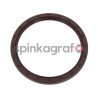 Uszczelniacz wału korbowego CORTECO 12010753B | Uszczelniacz 133,35x158,75x12,63 wału korbowego tył Volvo FLC