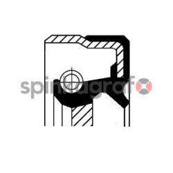 Uszczelniacz półosi CORTECO 01036176B | AUDI (0B4409400C,0B4409400D)