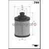 Filtr oleju MECAFILTER ELH4390 | PEUGEOT, SUZUKI, FORD, FIAT, ALFA ROMEO, LANCIA, OPEL, SAAB (1109CJ, 1651068L10, 1651068L10000,