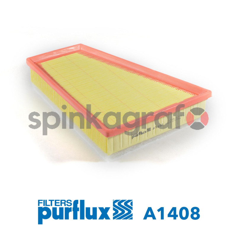 Filtr powietrza PURFLUX A1408 | RENAULT TWINGO II HATCHBACK 1.6 05.08-> mot.K4M 854 (8200880458) Filtr powietrza PURFLUX A1408 | RENAULT TWINGO II HATCHBACK 1.6 05.08-> mot.K4M 854 (8200880458)