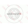 Tarcza hamulcowa ( przód ) TRW DF6134 | PEUGEOT 508, 508 SW 1.6/1.6HDi/2.0HDi 11.2010-&gt;