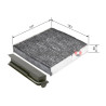 Filtr kabiny BOSCH 1987435501