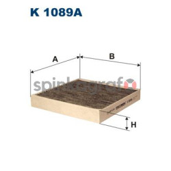 Filtr kabiny FILTRON K 1089A | RENAULT (272779759R,7701048749,7701049749)